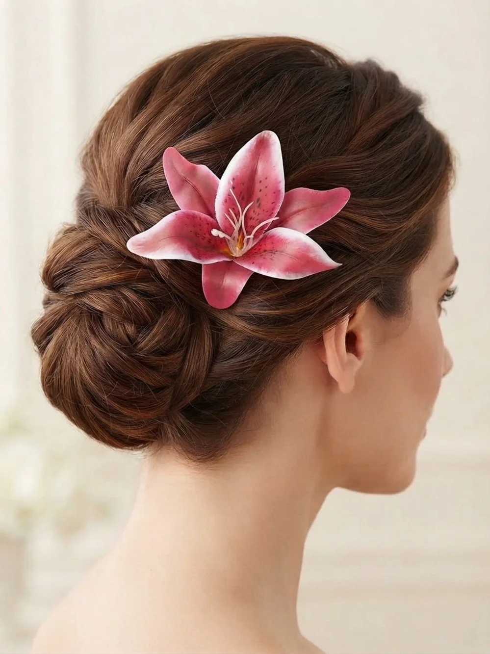 Piper-K Twist, Tuck and Go Hibiscus Hair Pin - NWT